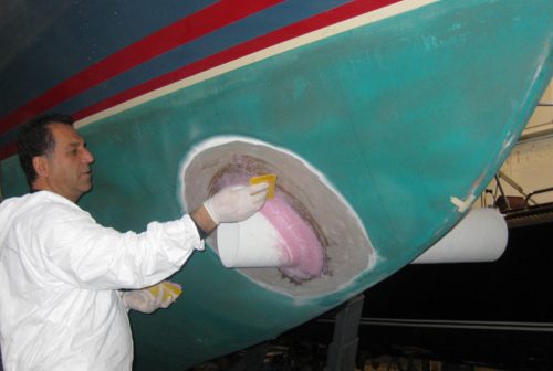 Nick Sahin Fiberglass Boat Repair Services
